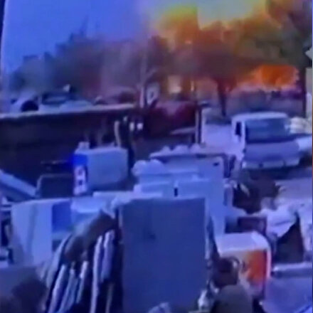Bağdat’taki bombalı saldırının görüntüleri ortaya çıktı